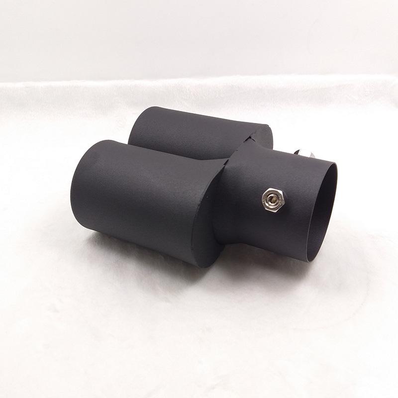 Compatible Muffler Tailpipe for Citroen C3-XR, Venucia T70, Zotye T600 - Dual Outlet