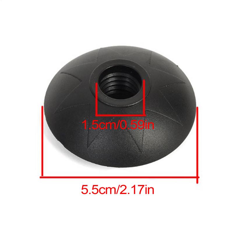 Schlammkörbe für Wanderstöcke 2x Runde Schnee-Ski-Schlammkörbchen Spitzen Schutz Wanderstockspitzen Gehstock Ersatzzubehör