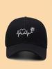 Pink Heart And Butterfly ECG Print Baseball Cap For Women Outdoor Sun Protection Hat