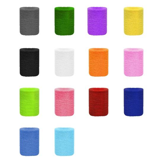 Sports Wristband Breathable Moisture Absorbing Wrist Support Reduces Sprains Wrist Wrap for Fitness Running Gym Training