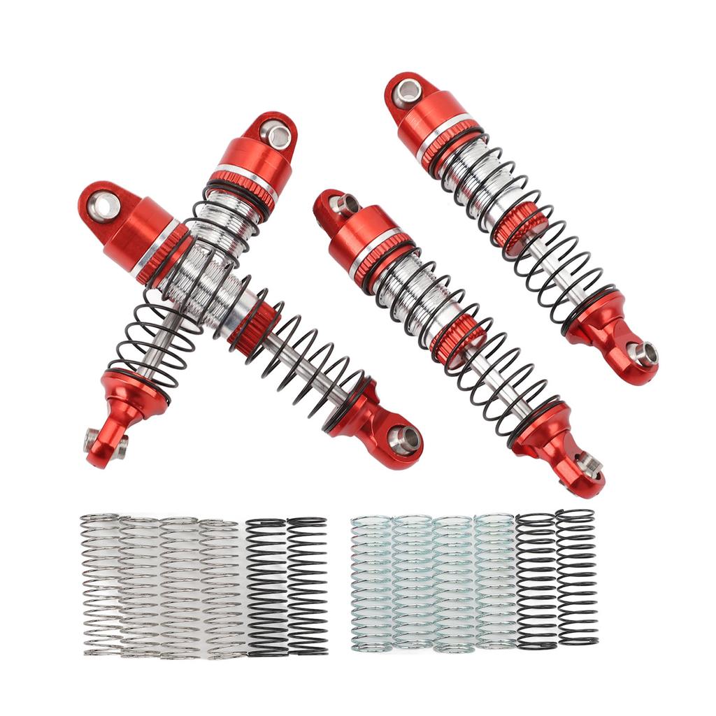 RC Car Shock Absorber Enhanced Performance High Strength Front Rear RC Shock Damper with Springs for RC Car