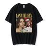 90s Singer Lana Del Rey Ldr Sailing Graphics TShirt Unisex Harajuku Unisex Vintage ShortSleeve TShirts Oversized Tees Streetwear