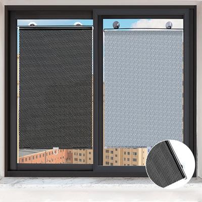 Einziehbares Sonnenschutz-Rollo Sonnenschutz-Jalousien Verdunkelungsvorhänge für Wohnzimmer Autofenster Isolierung Rollladen
