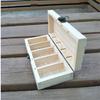 Solid Wood Essential Oil Box with 5 Compartments for 5ml Bottles