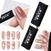 Super Strong Dual-Headed Cat Eye Magnet with Protective Cover Anti-Drop Magnetic Tool for French Nail Art Ribbon Effect Manicure