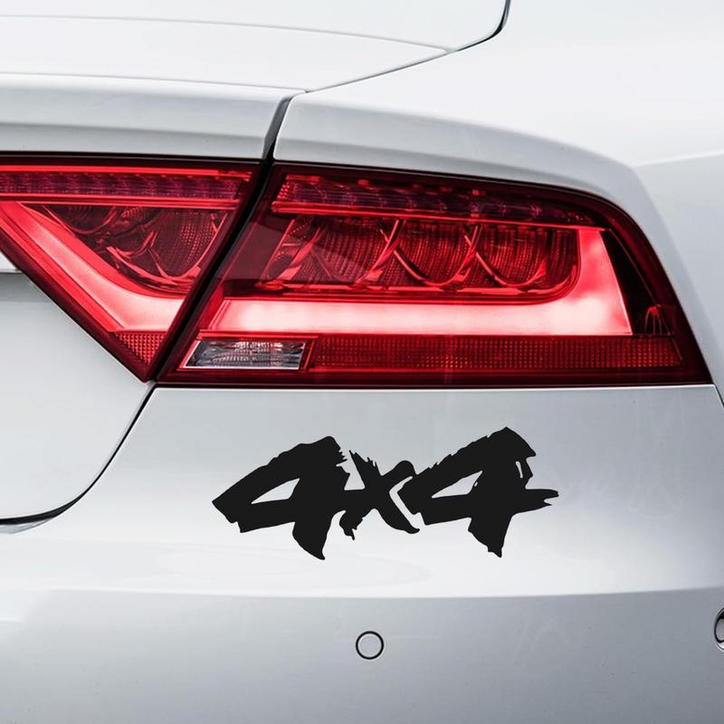 Auto Stickers Creative Waterproof Car 4x4 Sticker Versatile Off Road Stickers Off Road Decals For Dashboard Motorcycle Scooter