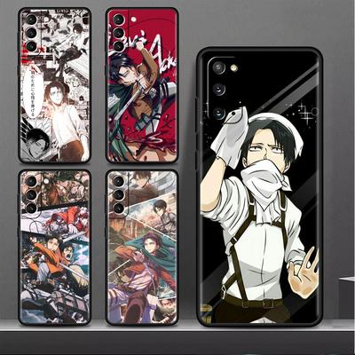 Case For Samsung Galaxy S20 FE S22 Ultra S21 Plus Luxury Soft Phone Case S10 S9 S8 S10e S7 Silicone Funda Attack On Titan Shell