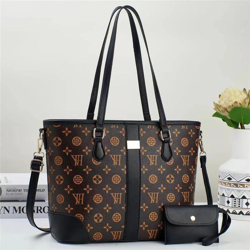 Chic And Trendy Tote Shoulder Bag For Women With Large Capacity And Multiple Pockets чёрный