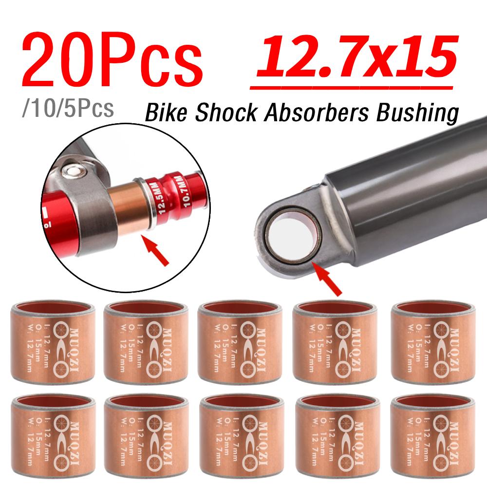 5/10/20 Pcs Bicycle Rear Suspension Shock Absorber Bushing Portable Mountain Bike Shock Absorbers Bushing Cycling Accessories