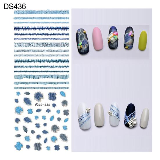 

Элегантный цветок бабочка фейерверк переноса воды наклейка для дизайна ногтей маникюр наклейка