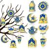 Eid Mubarak Decor Hanging Tag Ramadan Decoration Ramadan Kareem Eid Al Adha Islamic Muslim Party Decor