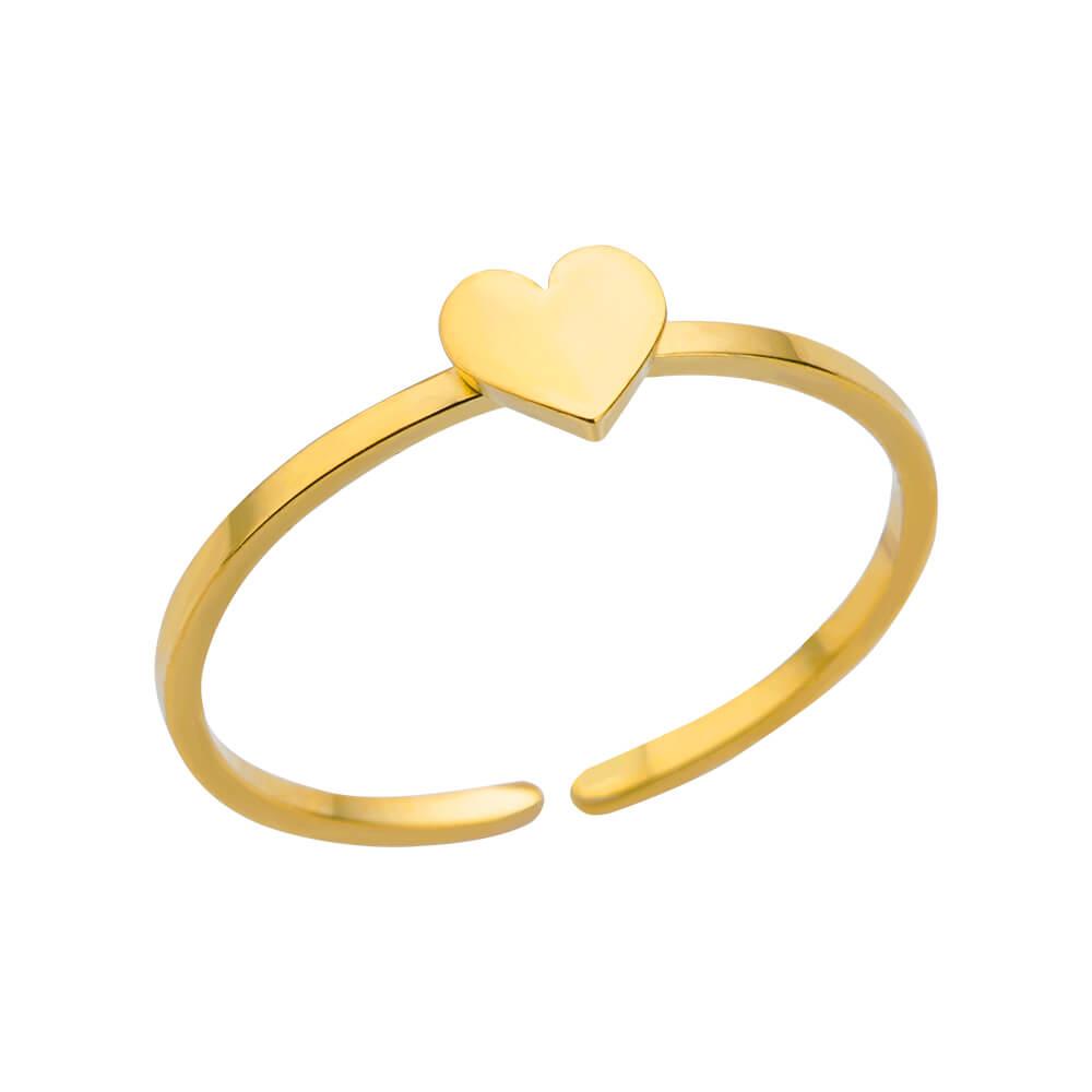 

Gold Color Stainless Steel Coin Ring Broad Surface Elliptical Geometry Rings Fashion Elegant Jewelry Accessories For Women Gift resizable