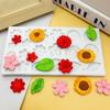 1pc Creative Retro Vintage Plant And Flower Patterns Silicone Mold Clay Soap Handmade Decorative Tools