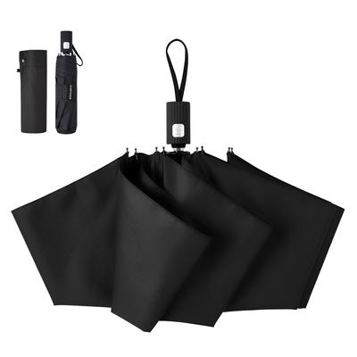 Konciwa Regenschirm, faltbar, automatisch, 8-fach, faltbar, automatisch, faltbar, wasserfest, schnell, starker Wind, leicht zu tragen, 260 g, leicht, Öffnen/Schließen, Rippen,