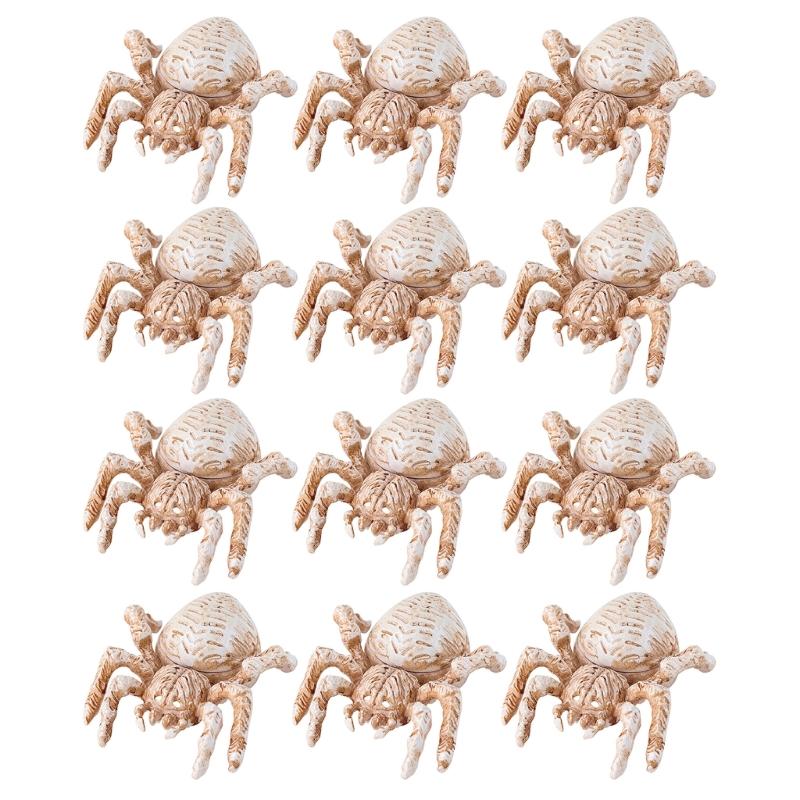 

Halloween Indoor Spiders Decors Halloween Spiders Decorations Plastic Spiders Haunting House Spiders Decoration 1