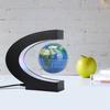 4in C shape Magnetic Levitation Floating Globe Luminous Rotation Globe Home Desktop Decoration
