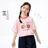 Girls' Pure Cotton Cartoon Long-Sleeve T-Shirt