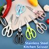 Kitchen Scissor Heavy Duty Kitchen Raptor Meat Shears,Dishwasher Safe Cooking Scissors Stainless Steel Multi-function Scissors5