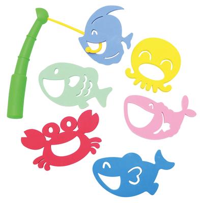 Ikeda Kogyosha Toy Bath & Water Play Waiwai Puyo Puka Fishing 00008590