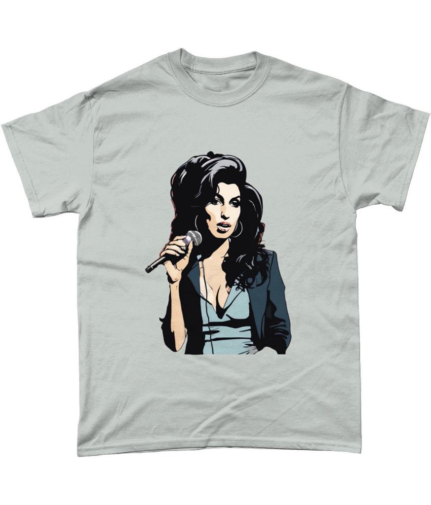 Amy Winehouse Gildan Heavy Cotton T-Shirt