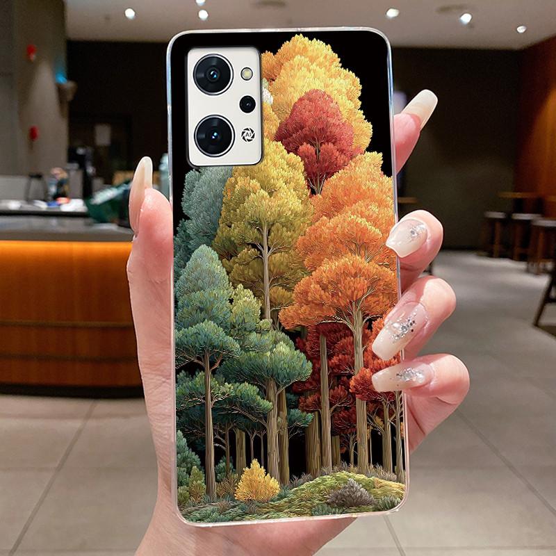 Casing For OPPO Reno7 A Reno 7A CPH2353 / Reno9 A Reno 9A Case Japan Luxury Dragon Cute Cool Boys Girls Soft Silicone TPU Cover