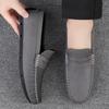 Fashion Genuine Leather Men Casual Shoes Men New Loafers Mens High Quality Slip On Shoes All-match Male Comfortable Driving Footwear