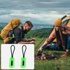 Glowing Zippers Pull Fix Zippers Jackets Zippers Pullers Handle Camping Backpack Zippers Pull Zippers Head Replacements