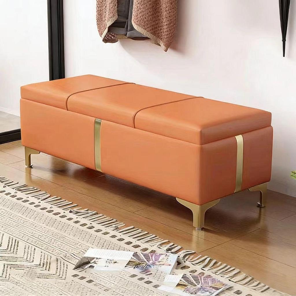 Versatile Entryway Shoe Stool & Storage Bench for Home, Clothing Stores, Changing Rooms, and Bedside Use