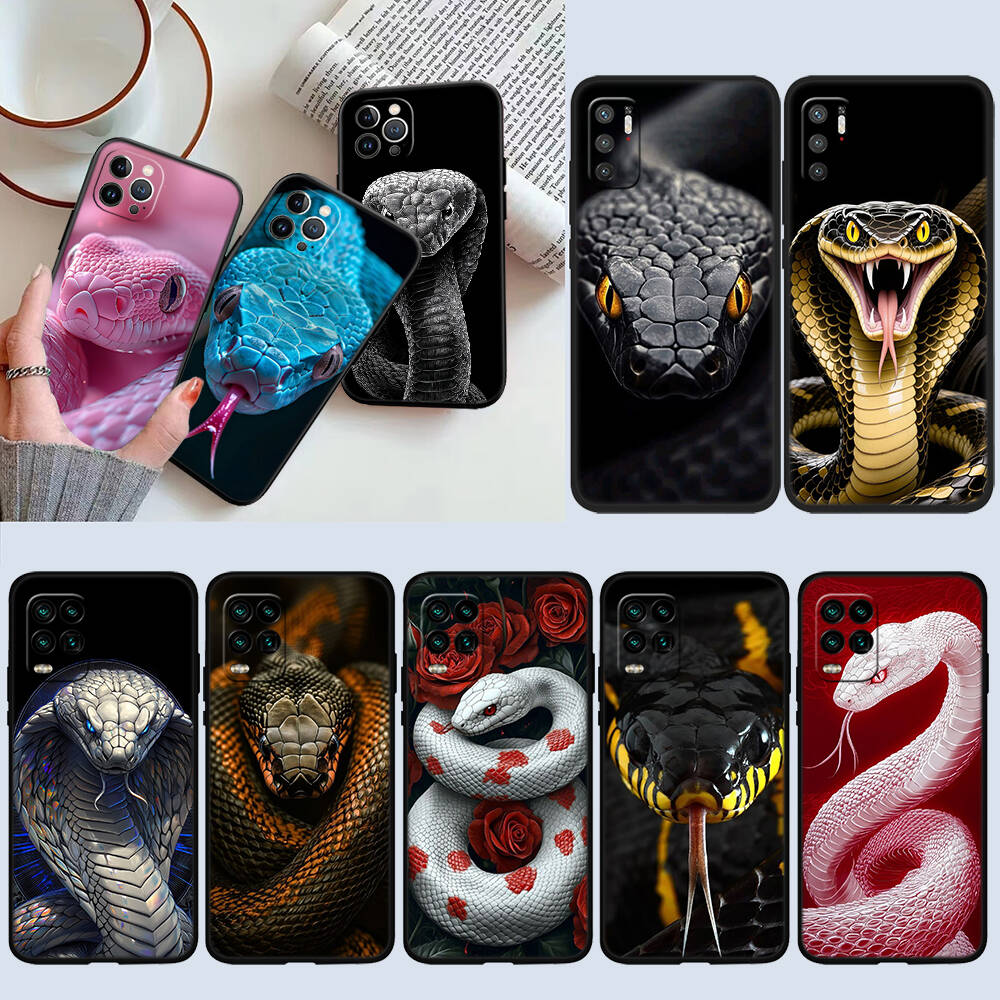 Cobra Snake Phone Case for Redmi Note 12 12S 12C 13 13C 13R 14 14S 14R 14C 11A 13X A3 A3X A4 A5 Pro Max Plus
