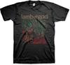 Camiseta Preta Lamb of God Masculina Capa do Álbum Ashes of The Wake _ Mercadoria Oficialmente Licenciada