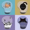 Cute Cat Ergonomic Mouse Pad | Silicone Wrist Rest for Computer