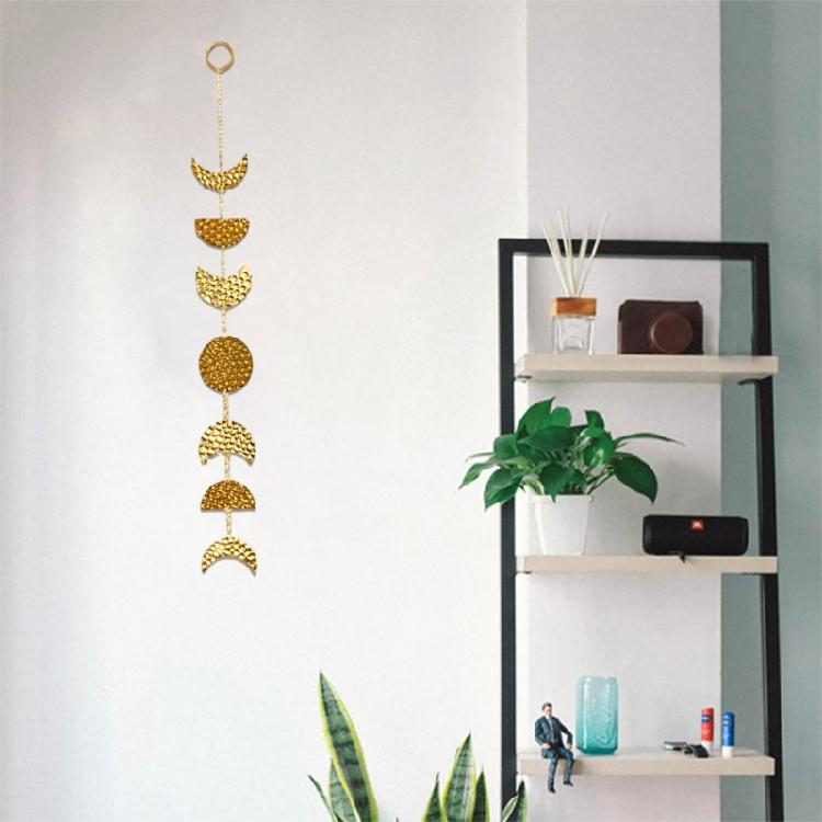 Maanfase Wandhanger Wanddecoraties Metalen Ketting voor Kantoor Kinderkamer Raam