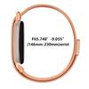Luxury For Google Fitbit Air Milanese Loops Magnetic Band Breathable Quick Release Wristwatch Stainless Steel Watch Bracelet Wristband for Men Women
