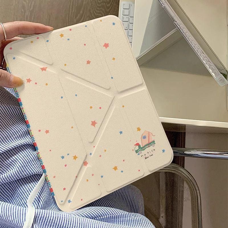 For IPad Air 6 7 11 5 4 10.9 Inch Case IPad A16 11th 10th 9th 8th 7th Generation Cover IPad Pro 11 Mini 6 7 Pencil Holder Case