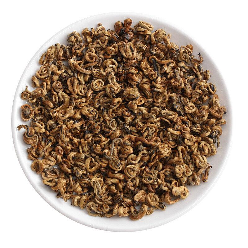 

500г Юньнаньский черный чай Фэнцин Дянь Хун Цзинь Луо (нет. 2) ранний весенний чай