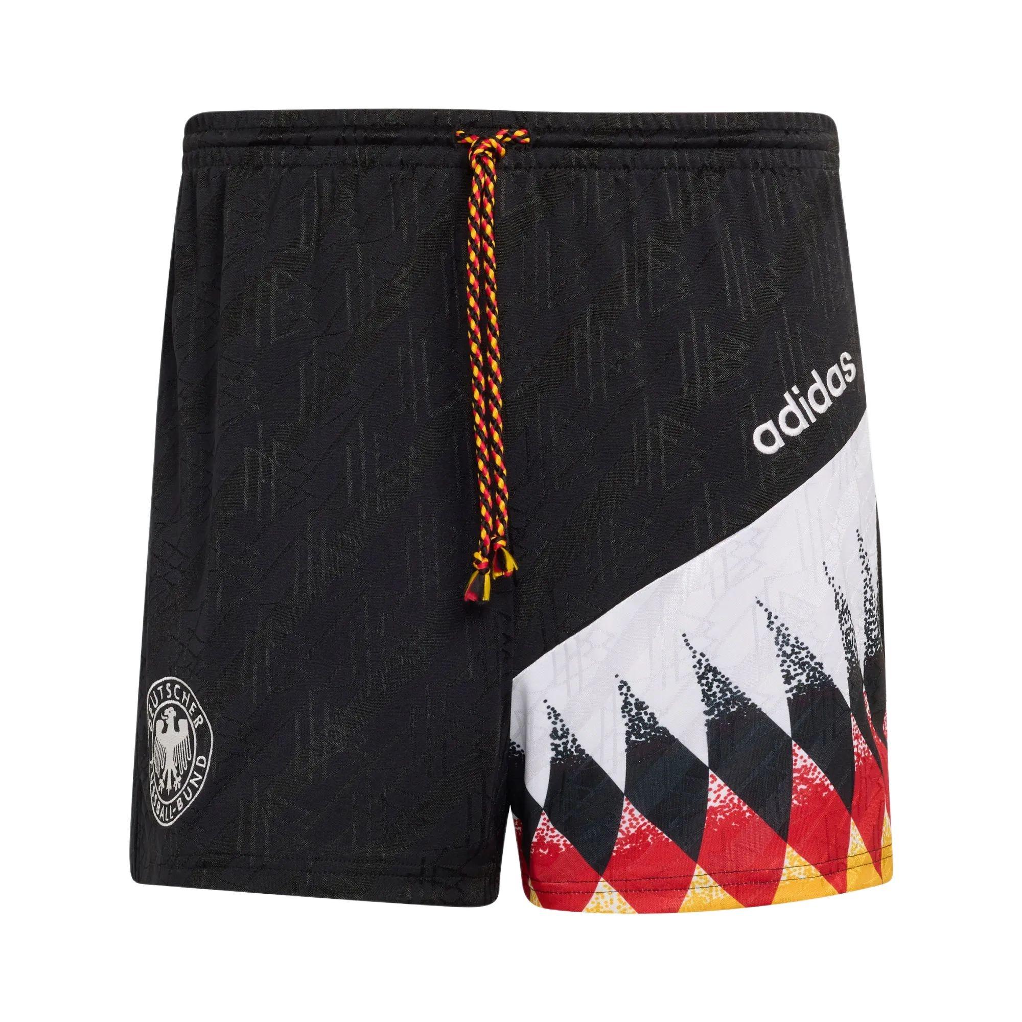 adidas Germany Shorts 1994 Asia Sizing Black Men s JZ6958