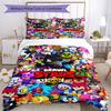3pcs Brawl Stars Bedding Set Duvet Cover Closure Includes 1 Duvet Cover & 2 Pillowcases, Soft and Comfortable for All Seasons.