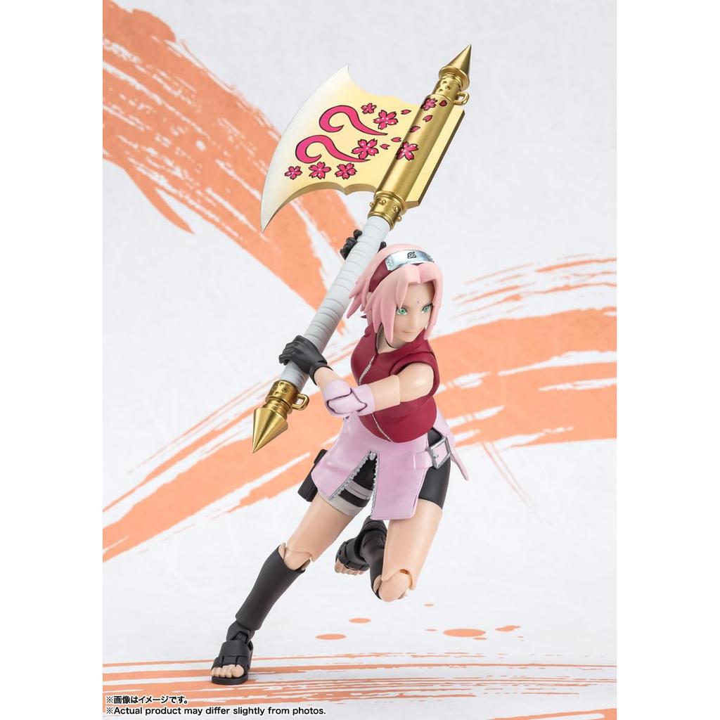 TAMASHII NATIONS S.H. Figuarts Naruto Haruno Sakura -NARUTOP99 Edition- 135mm PVC & ABS Painted Action Figure