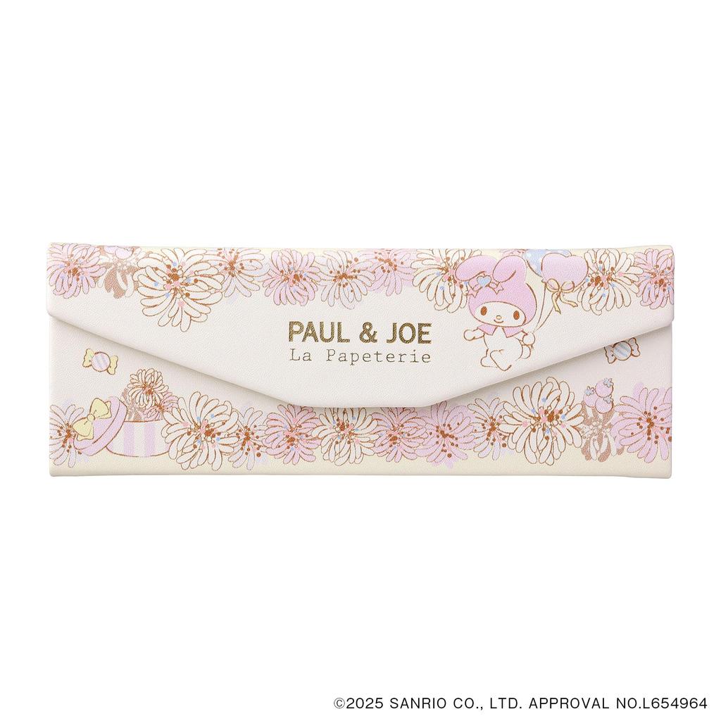 Marks Slim Glasses Case, Paul & Joe X My Melody, White, PAJ-GS15-WH