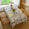 Thickened Classical Ethnic Retro Pattern Rectangular Tablecloth Household Dining Table Cloth Living Room Coffee Table Cover Towel