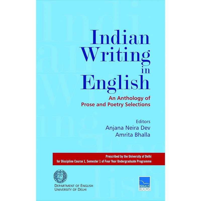 Indian Writing In English (d.c. 1  D.u.)