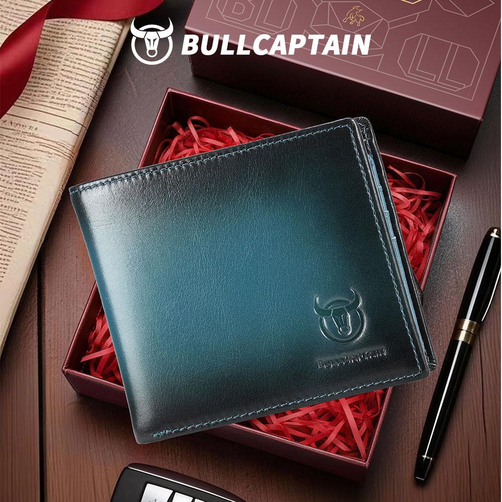 

Wallet Men s Leather Short Anti Theft Brush Multi Slot Head Layer Soft Leather Wallet Clip