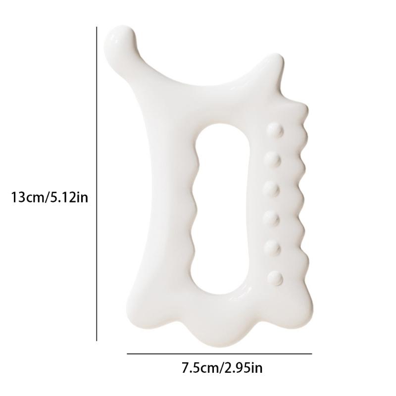 Manual Face Body Massagers Resin Roller Stick Enhances Blood Flow Reduces Puffiness Fatigue Handheld Gua Sha Board