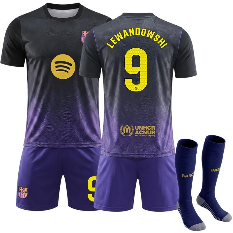 2627 Barcelona Auswärtsfußballtrikot Nr. 10 Yamal Sportbekleidung Barcelona
