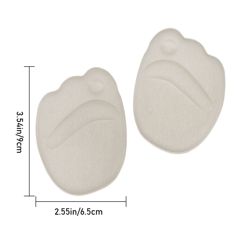 1 Pair Pain Relief Foot Protection Soft High Heel Shoes Pads Sponge Forefoot Insoles
