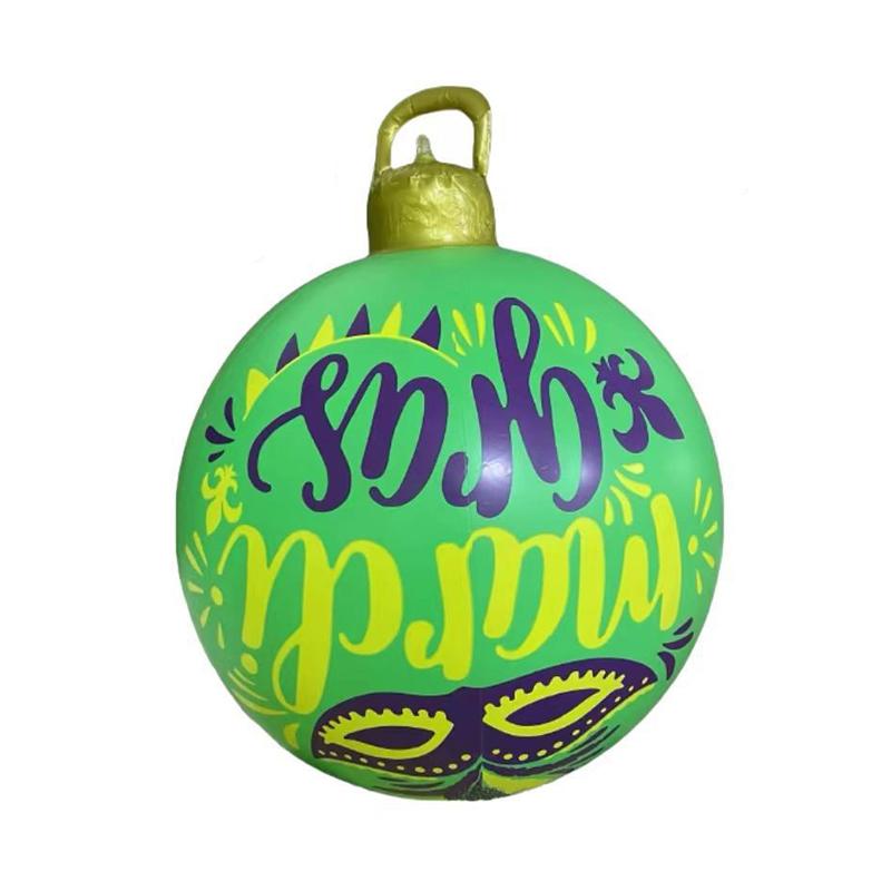 Christmas Decorations Outdoor Festival Venue Layout Festival Party Decoration 60cm Christmas Ball
