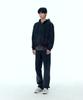 Plac Denim Zip-Up Hoodie Vintage Black