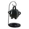 Hanging Pagan Cauldron Oil Burner Wax Warmer Aroma Diffuser with Handle Ceramic Tealight Candle Holder Witch Halloween Decoration