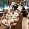 Silicone Fashion Design Phone Case For Cubot Note20 Durable Phone Holder Wrist Strap Back Cover Kickstand Waterproof