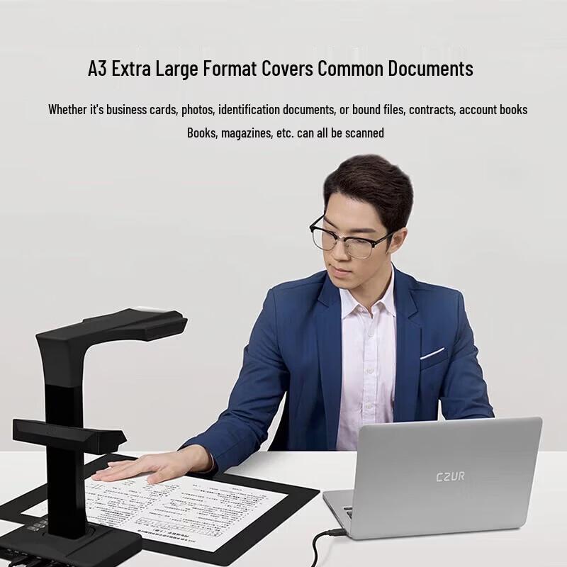 CZUR Smart Book & Document Scanner CN plug (adapter included)